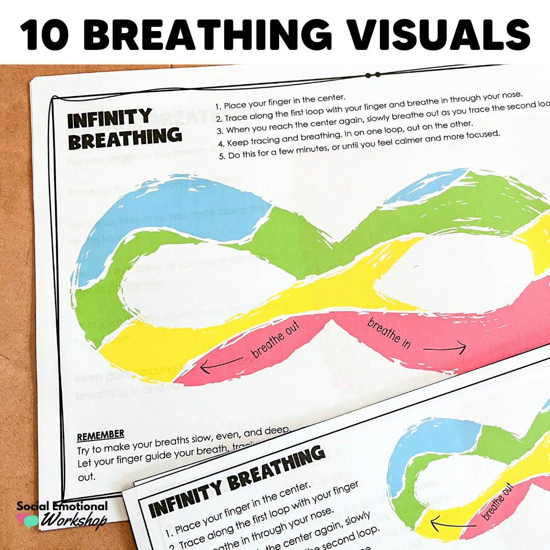 Breathing Visuals & Calming Exercises: Mindful Emotional Regulation Strategies