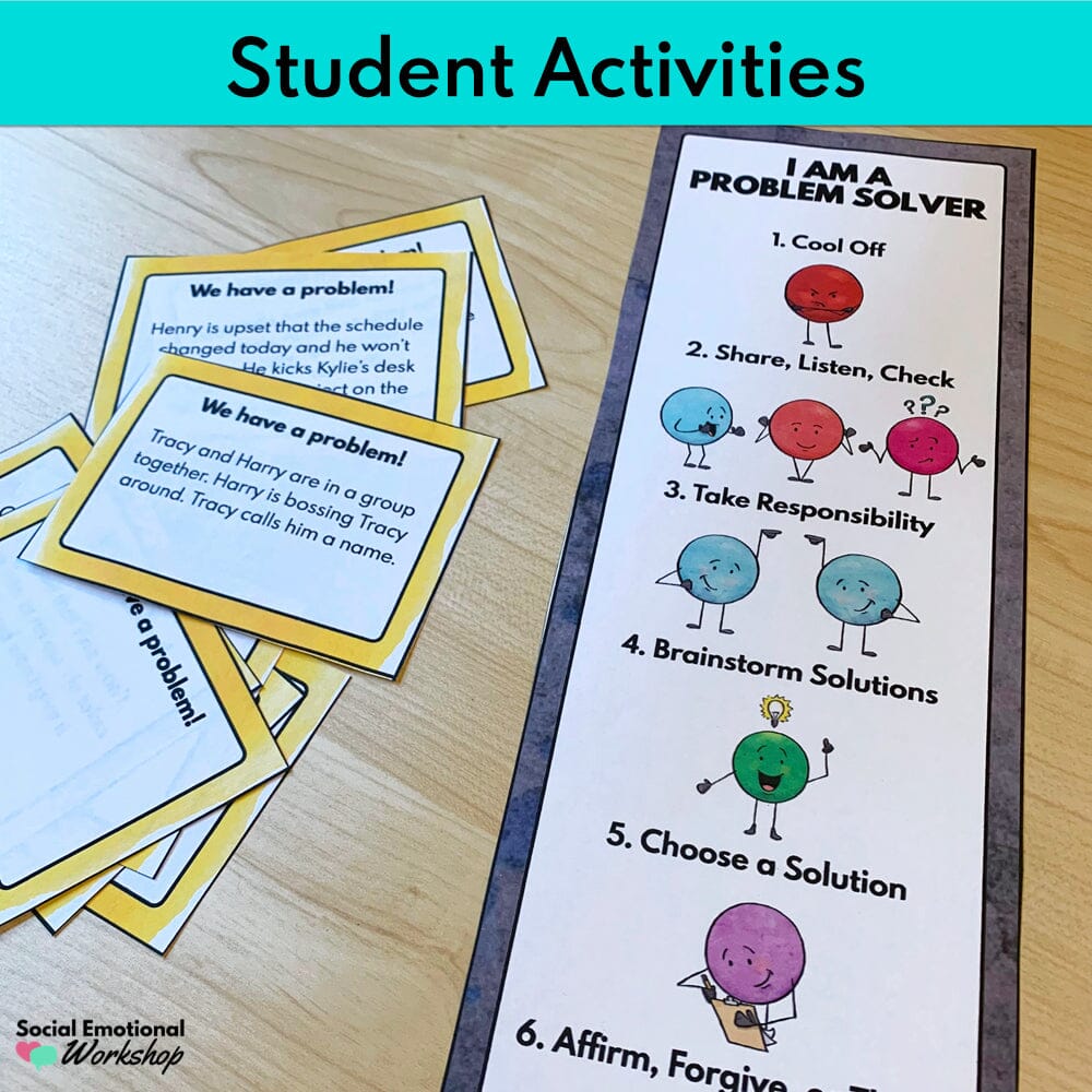 Conflict Resolution: 6 Step Problem Solving for the Classroom Media Social Emotional Workshop