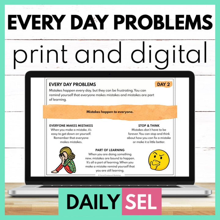 Handling Everyday Problems - SEL Activities for Distance Learning Media Social Emotional Workshop