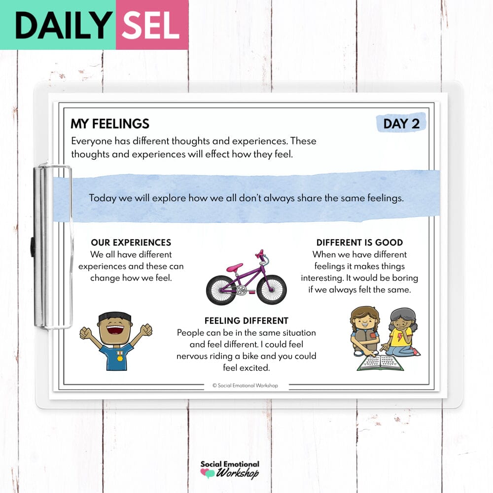 My Feelings Social Emotional Learning Activities - SEL for Distance Learning Media Social Emotional Workshop