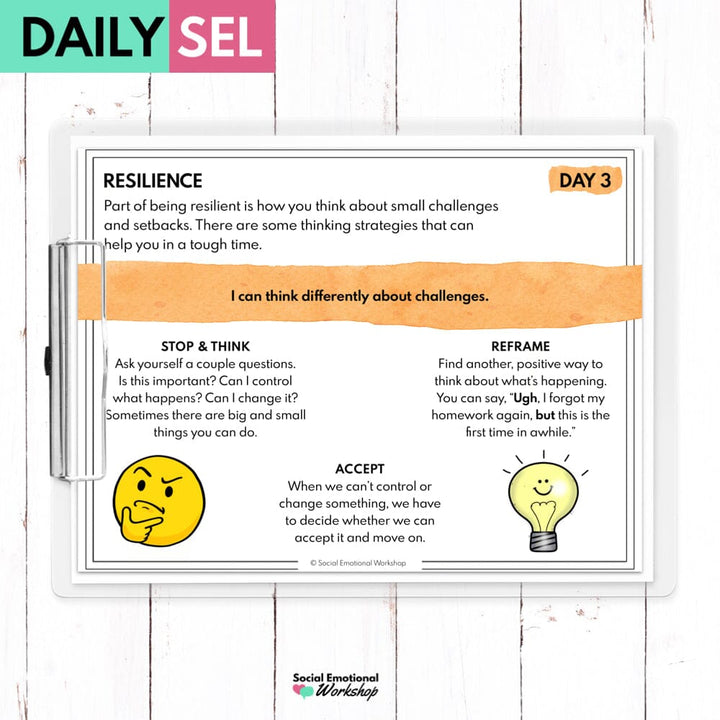 Resilience - SEL Activities for Distance Learning Media Social Emotional Workshop