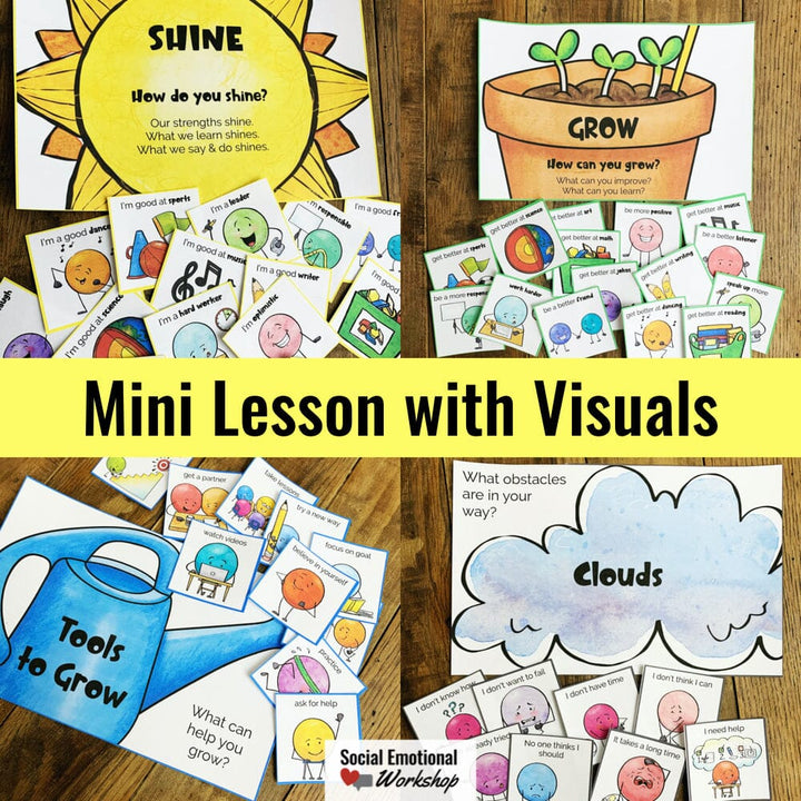 SEL Lesson: Areas of Strength and Areas for Growth Media Social Emotional Workshop