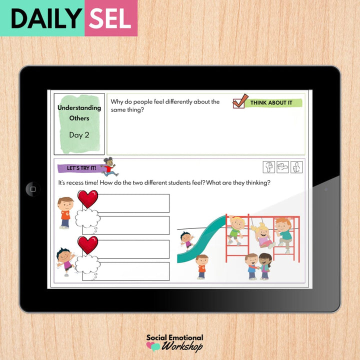 Understanding Others - SEL Activities for Distance Learning Media Social Emotional Workshop