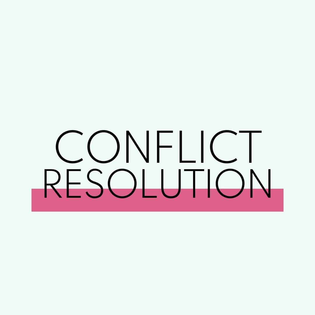 Conflict Resolution – Social Emotional Workshop