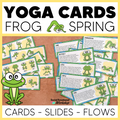 Yoga Pose Cards and Posters | Coping Skills & Calming Strategies Spring SEL