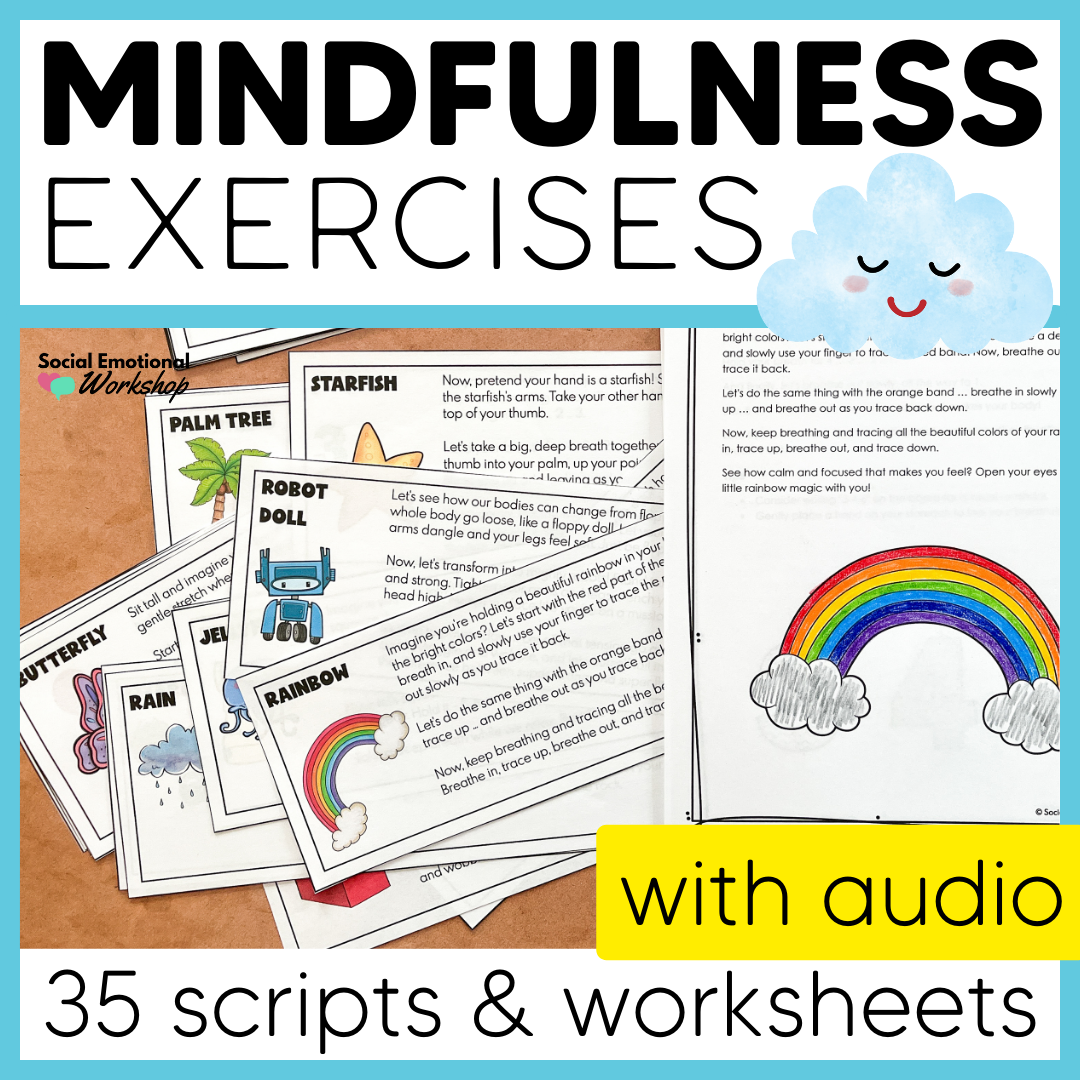 Mindfulness Activities - 35 Exercises - Calming Emotional Regulation Strategies