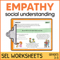 Empathy Activities - Perspective Taking & Kindness - SEL Worksheets