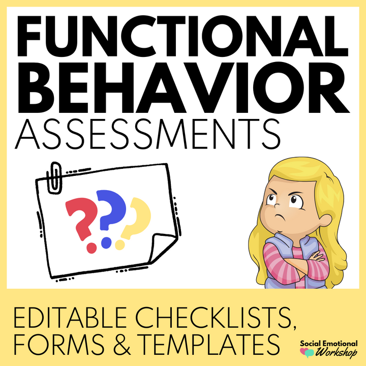 Functional Behavior Assessment (FBA) Bundle for Individual Behavior Plans