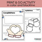 Compliments SEL Winter Activity | Winter Bulletin Board Door Display