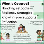 Relationships: Family, Friends, Community - Social Skills - SEL Worksheets