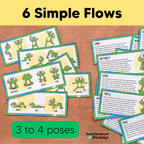 Yoga Pose Cards and Posters | Coping Skills & Calming Strategies Spring SEL