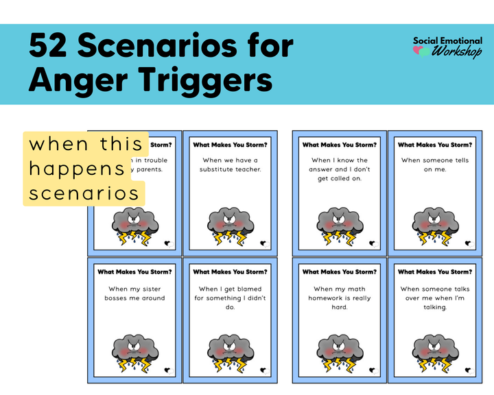 Anger Management Counseling Game - Anger Triggers & Self Awareness