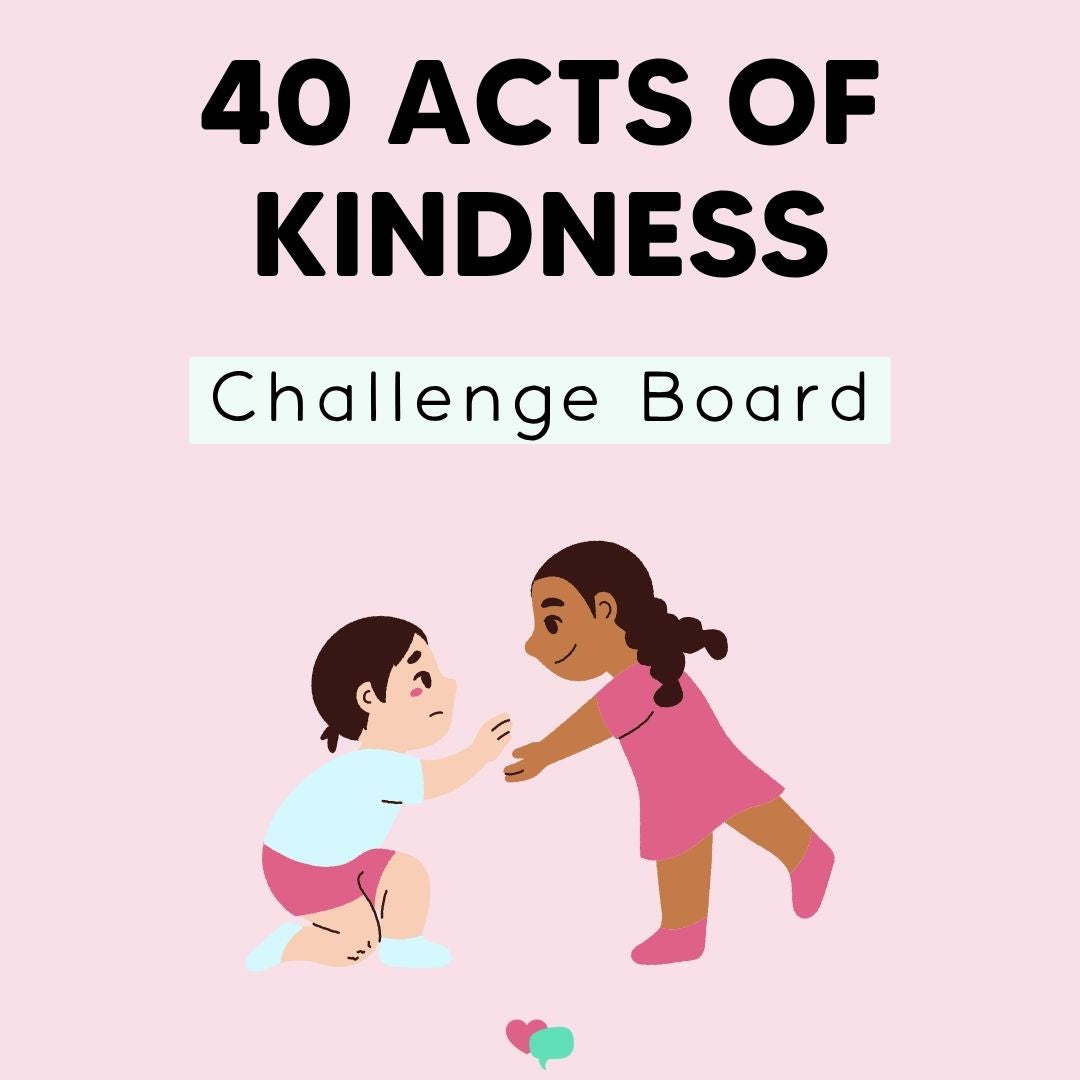 40 Kind Acts Chart