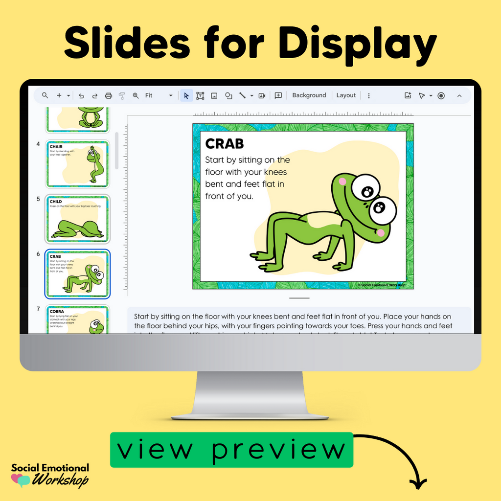 Yoga Pose Cards and Posters | Coping Skills & Calming Strategies Spring SEL