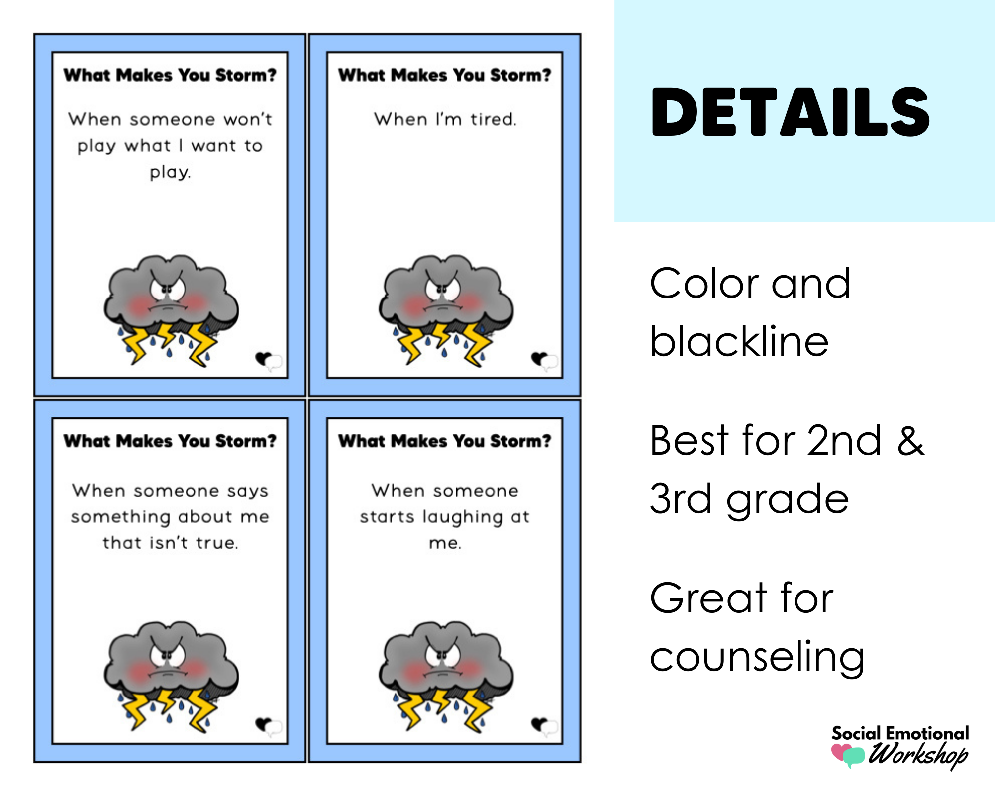 Anger Management Counseling Game - Anger Triggers & Self Awareness