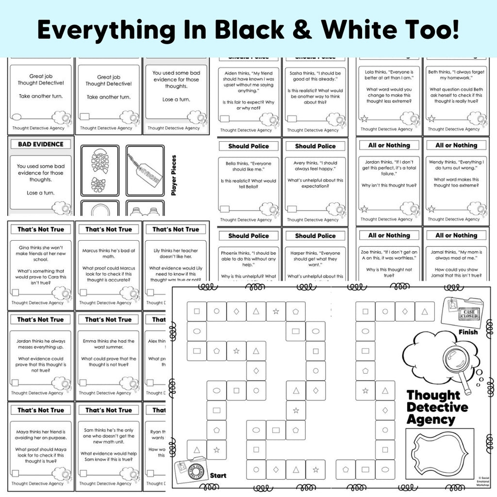 Thought Detective Counseling Game