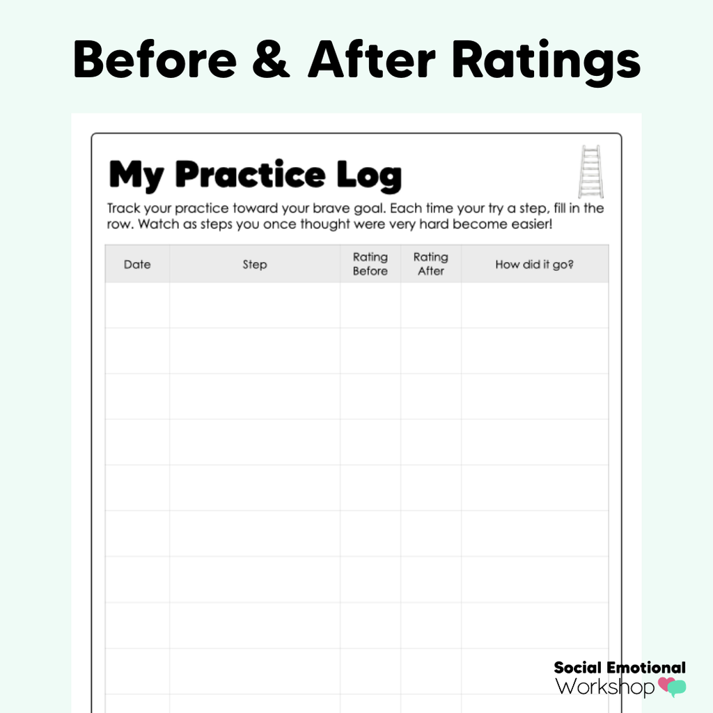 Brave Ladder | Gradual Exposure Counseling Intervention for Fear + Anxiety CBT