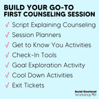 First Counseling Session Activities | Intake Form | Individual Counseling