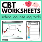 CBT Worksheets for School Counseling