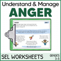 Understanding and Managing Anger - Quick SEL Worksheets