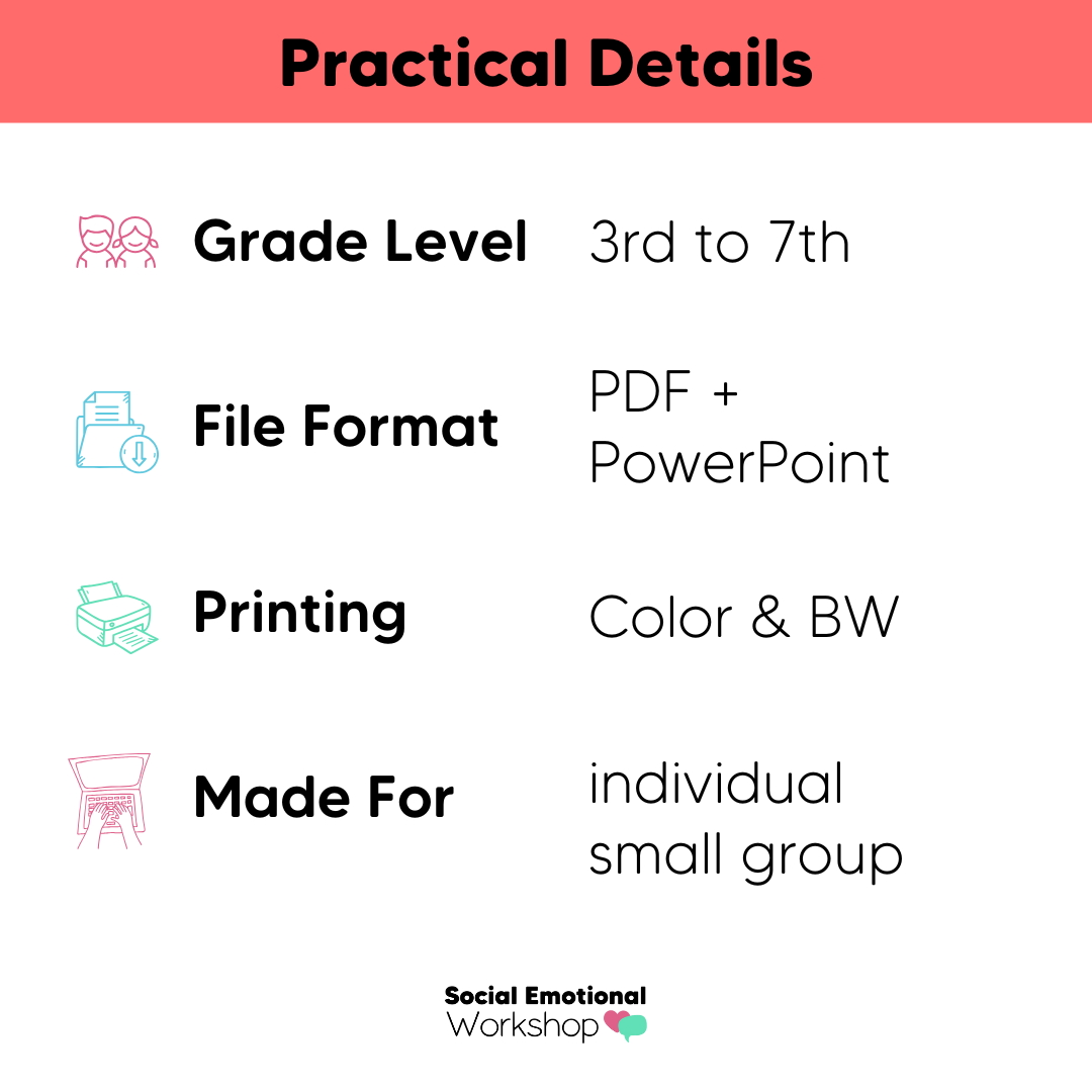 Reframing Negative Thoughts: Positive Self-Talk | CBT Counseling Activities for Changing Negative Thinking Vol 1