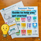 Cognitive Distortions + Automatic Negative Thoughts | Counseling Tools + Posters