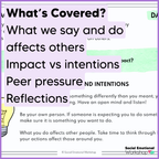 Impact vs Intentions - Social Pressure - Social Skills - Quick SEL Worksheets