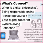 Digital Citizenship, Internet Safety, Digital Footprint - SEL Worksheets