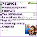 Social Awareness and Social Skills - SEL Worksheets - No Prep