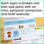 SEL Worksheets Bundle for Grades 3-5 - 35 Topics of No-Prep SEL Activitie - Print & Digital - Counseling & Classroom