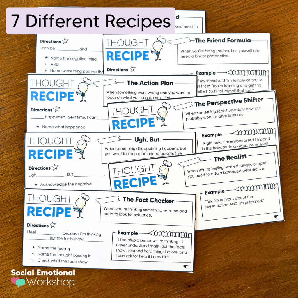 Thought Recipes - Reframing Negative Thinking
