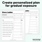 Brave Ladder | Gradual Exposure Counseling Intervention for Fear + Anxiety CBT