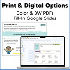 Personal Values + Core Values - SEL Worksheets - Decision Making