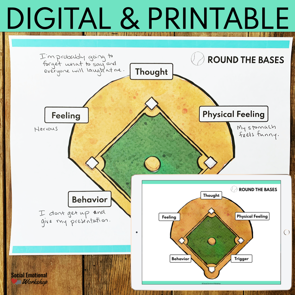 CBT Worksheets for School Counseling