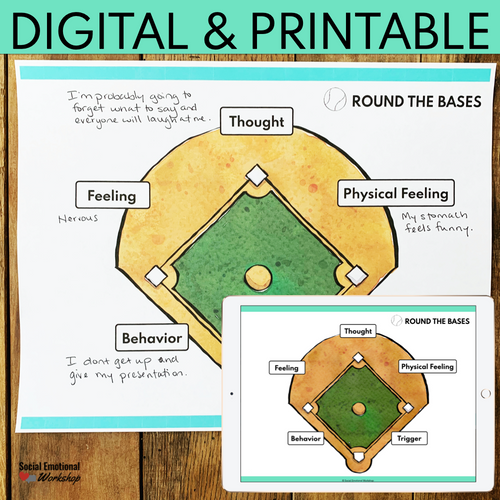 CBT Worksheets for School Counseling