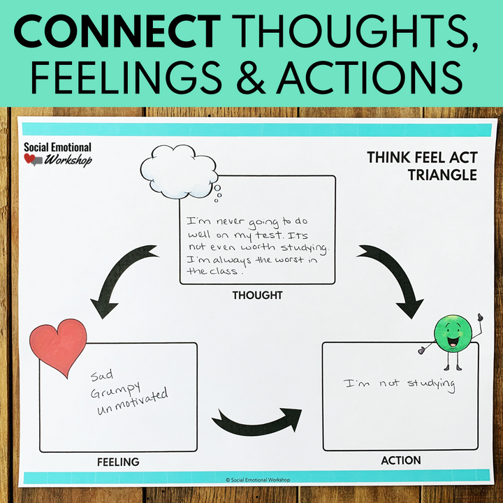 CBT Worksheets for School Counseling