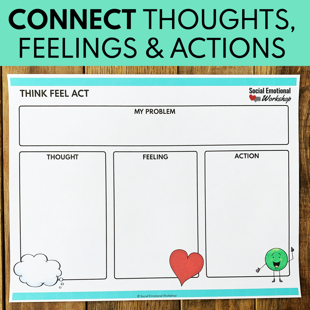 CBT Worksheets for School Counseling