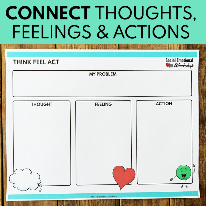 CBT Worksheets for School Counseling