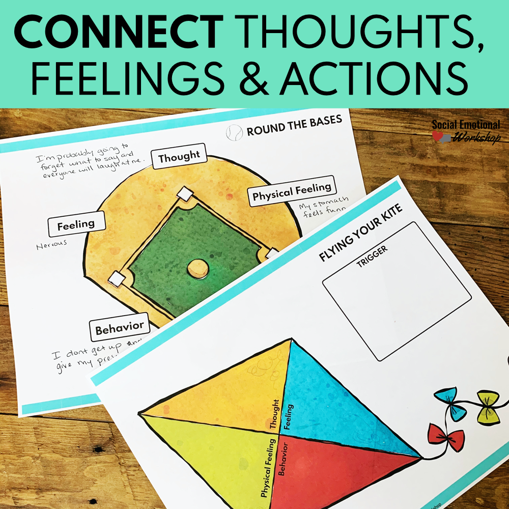 CBT Worksheets for School Counseling