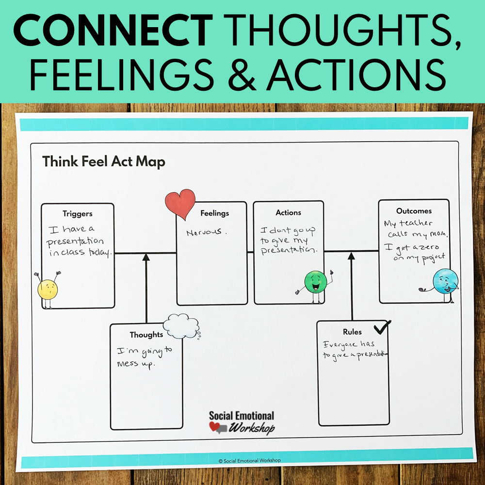 CBT Worksheets for School Counseling