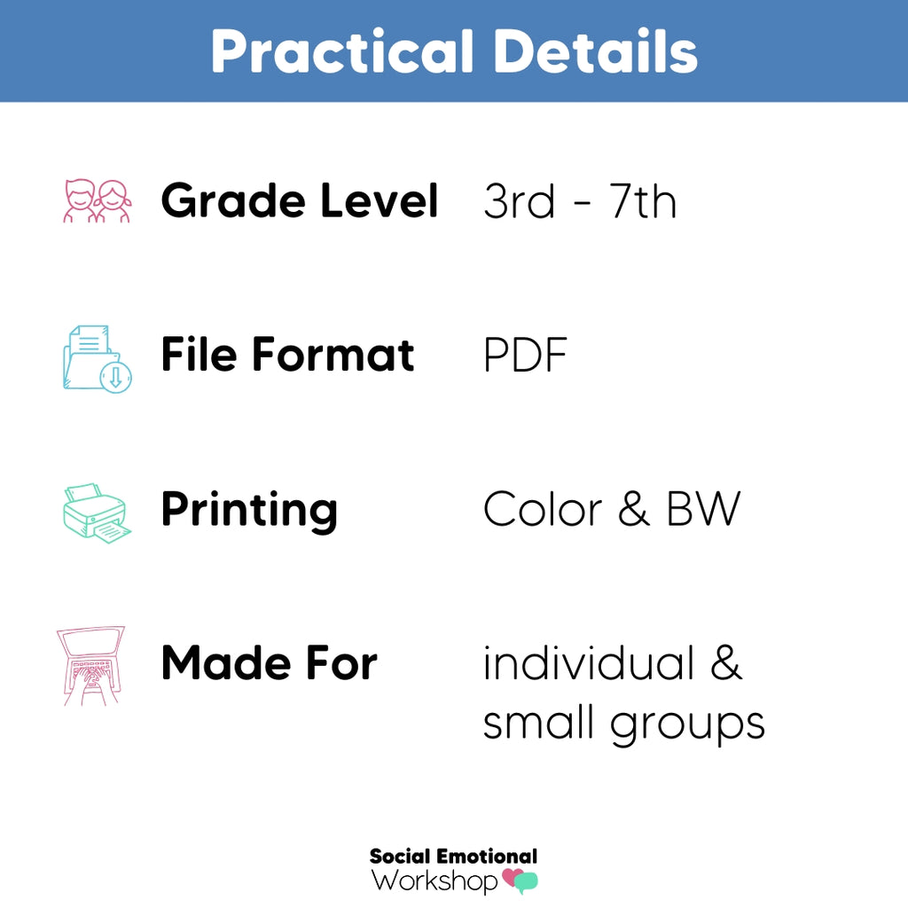 Negative Thinking Counseling Activities | CBT Cognitive Distortions & Reframing Automatic Negative Thoughts