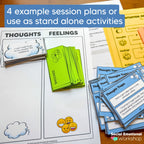 Negative Thinking Counseling Activities | CBT Cognitive Distortions & Reframing Automatic Negative Thoughts