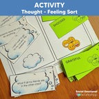 Negative Thinking Counseling Activities | CBT Cognitive Distortions & Reframing Automatic Negative Thoughts