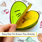 All About Me Craft Activity for Small Groups and Back to School Media Social Emotional Workshop