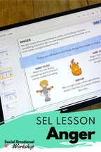 Anger Social Emotional Learning Activities - SEL for Distance Learning Media Social Emotional Workshop