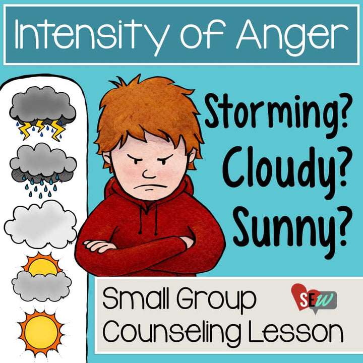 Anger Thermometer and Anger Management Activity Media Social Emotional Workshop