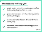Calm Corner Printables for the Classroom or Home Media Social Emotional Workshop