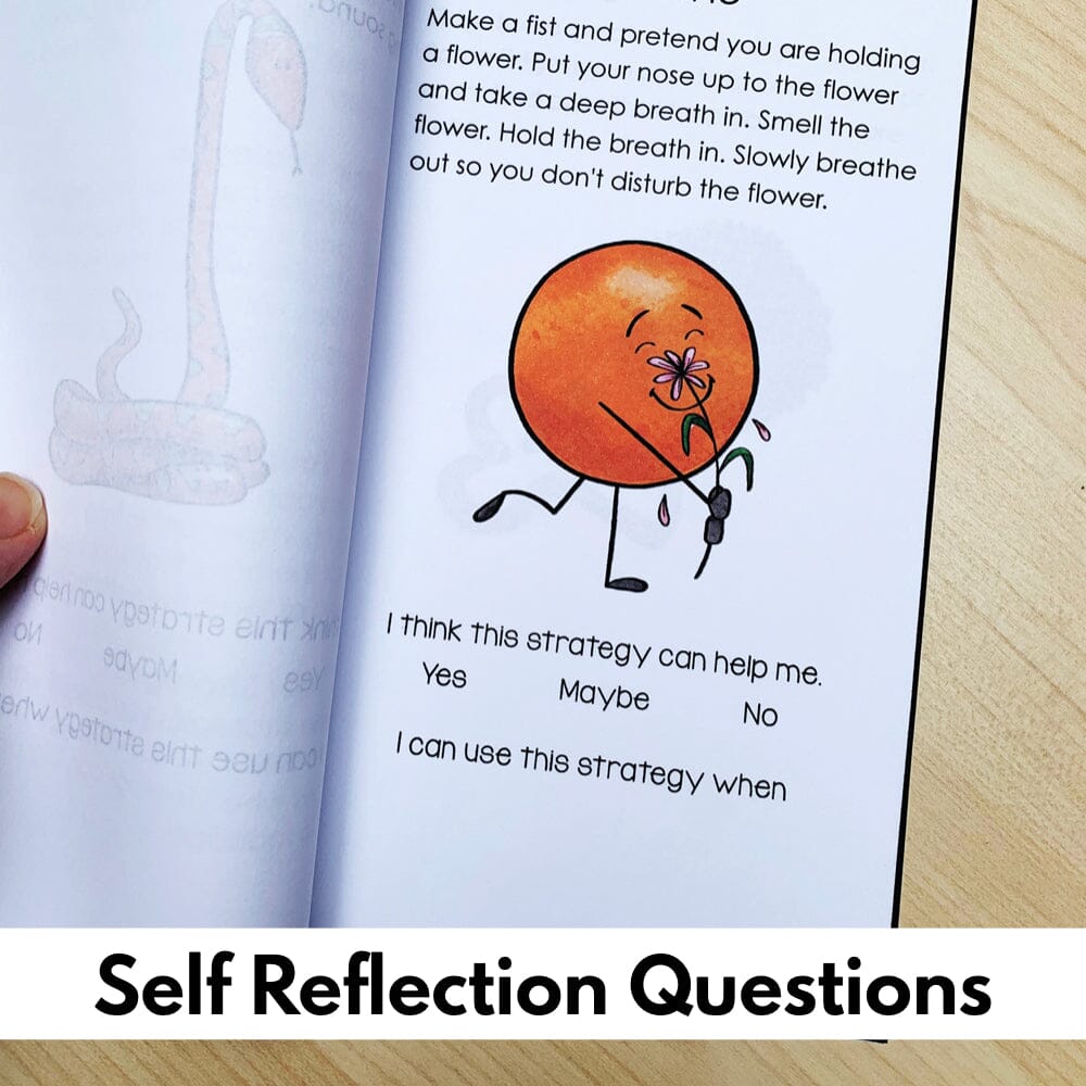 Calming Strategies Notebook for Students Media Social Emotional Workshop