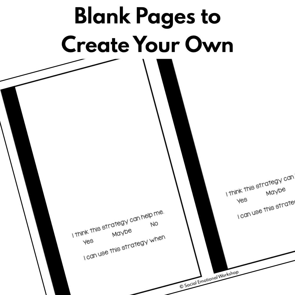 Calming Strategies Notebook Sampler Media Social Emotional Workshop