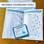 CBT-Based Counseling Activities for Self-Regulation & Social Skills | Intro to the Helper Squad Series Social Emotional Workshop